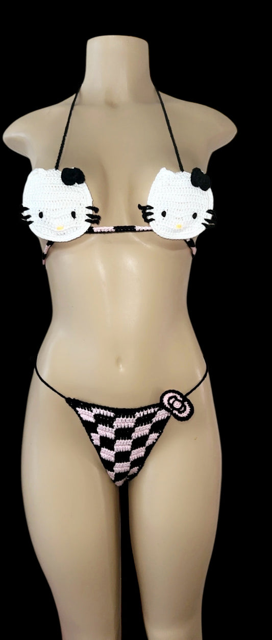 Crochet Kitty Set