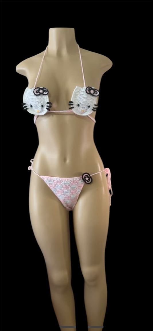 Crochet Kitty Set